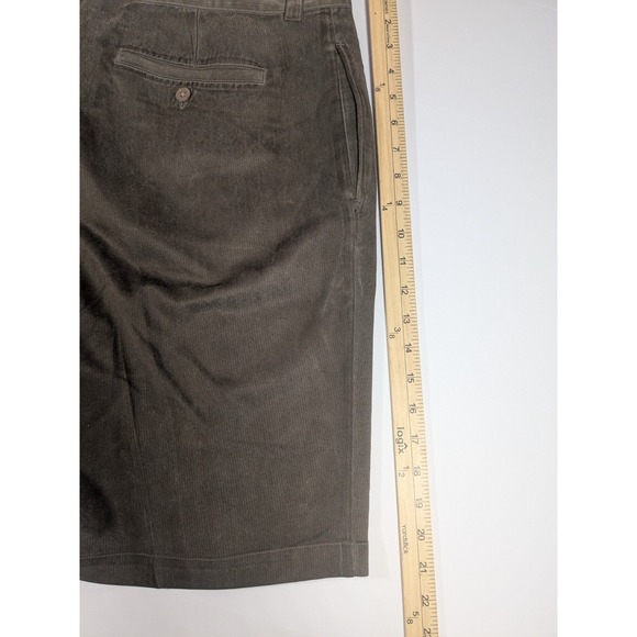 Tommy Bahama Shorts 100% Silk Black Men's Size 38 Pleated Golf Summer Mens - Picture 8 of 9